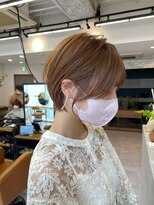 サンド 池袋(sand)&nbsp;イメチェン/ショート/ショートボブ/グレージュ