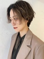 アルバム 渋谷パルコ(ALBUM)&nbsp;ブラウンショート_マチルダボブピンクベージュ_ba377821