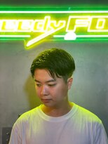 グリーディーフォックス 三軒茶屋(GreedyFOX)&nbsp;波巻き/マッシュパーマ/ウルフ/ハイライト<理容室>三軒茶屋