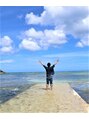 メンズウィル バイ スヴェンソン 池袋スポット(MEN'S WILL by SVENSON) やっぱり海が好き。写真は沖縄の離島です！