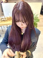 ディッセンバー 神宮前(December)&nbsp;紫カラー/ぶどうカラー/パープルカラー/ブリーチカラー/渋谷