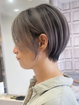 ボーテコンシェル 錦糸町(beaute concier) ミルクティーベージュダブルカラーインナーカラーケアブリーチ