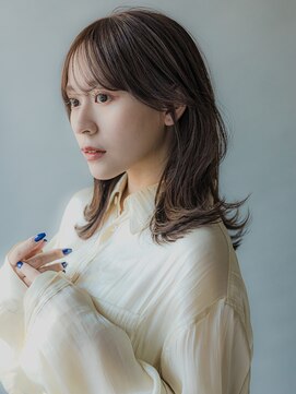 ミンクスオーバー(MINX OVER) セミディカールシアカラー姫カットダークアッシュ