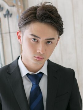 モッズヘア メン 南越谷南口店(mod's hair men) ダークアッシュ大人かっこいいフェードスタイルT南越谷