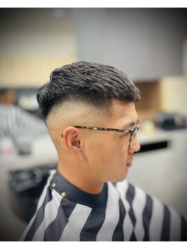 フジヤマバーバーショップ エビス(FUJIYAMA BARBER SHOP ebisu) クロップアイロンパーマ【ebisu】