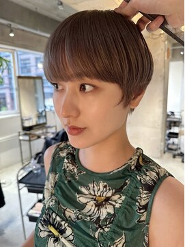 マッシュショートボブマッシュボブショートヘア