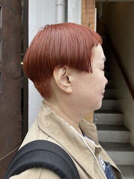 カンナ オーガニック ヘアデザイン(CANNA ORGANIC & HAIR DESIGN) オレンジブラウン