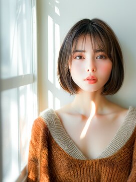 シカタ シーカ 鎌倉(CICATA/ShIKA.) 小顔ボブルフネビージュ30代40代ショート5