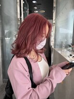 タイドヘアー 高槻店(TIDE HAIR)&nbsp;ピンクカラー