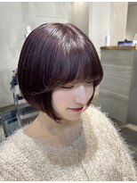 エトワ 新宿(ETOWA) パーソナルカラー×ショートコンパクトボブ