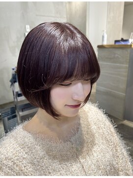 エトワ 新宿(ETOWA) パーソナルカラー×ショートコンパクトボブ