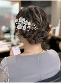 結婚式ヘアアレンジ
