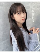 ルイス(L'wis)&nbsp;来栖りんちゃん、オリーブカラー、ブリーチなし、エクステ 20代