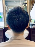 【30代 男性】ロンドンツーブロック（大宮/バーバー）