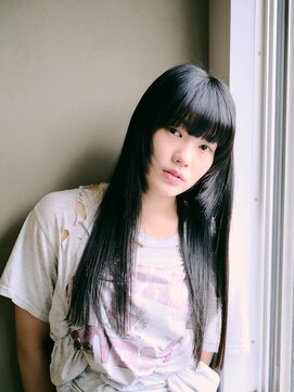 ヌー 代官山(nuu) 顔まわりレイヤー/ストレートパーマ/髪質改善/代官山