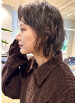 トリッカ 銀座(tricca)&nbsp;ボブパーマ/ウェーブヘア/イメチェン/クセ毛風パーマ