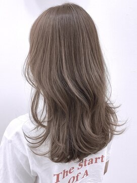 モアナ バイ ヘッドライト大宮店(Moana by HEADLIGHT) Moana【大宮】#レイヤーカット#ベージュ#ダブルカラー