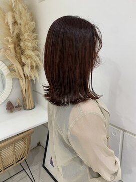 カシェ マエノヘタ(Cashe'e MAENOHETA) ピンクパープルカラー/秋カラー