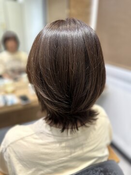 クープシゾー(coupe ciseaux) マッシュウルフ