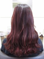コアフィールフィス(COIFFURE fils) 髪質改善トリートメント ワインレッド 赤系カラー