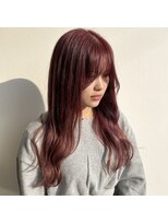 美容室 アイディー i-dee&nbsp;ボルドーカラー