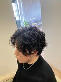 再現性◎ 波巻きツイスパパーマ