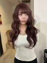 ニコフクオカヘアーメイク(NIKO Fukuoka Hair Make)&nbsp;【NIKO】Wカラー/ピンクベージュ