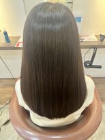 エイクス 津田沼(AQs) 着物ヘア/大人ガーリー/ダークアッシュ/似合わせカット/津田沼