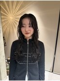 ロングパーマ