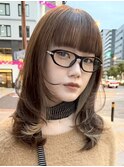 髪質改善パーマ透明感カラーダブルカラーブリーチ