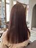 【ダメージレスへ】カット+縮毛矯正(全体)+クイックトリートメント