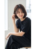 ショートボブ髪型20代30代40代50代前髪あり前髪なし面長丸顔越谷