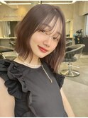 ミディアムレイヤーくびれミディアム イメチェン
