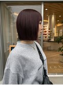 切りっぱなしボブ