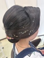 ラグゼヘアカミヤ 菊川店(luxe hair CAMIYA)&nbsp;お祭りヘアセット シニヨン