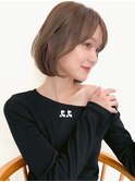ボブ×顔周り