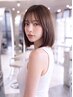 【平日18時以降限定】カット+ケアカラー+TR ￥6900 ＃韓国ヘア