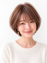ビフィーノ リルネ(Bifino Rilune)&nbsp;キュートな透け前髪ショートボブ（兵庫県 川西市）