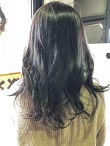 ヘアーアンドネイル ガレージ(GARAGE)&nbsp;ゆる巻きセミロング