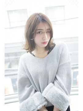 サロンドミルク 原宿(salon de MiLK) 【salon de MiLK 原宿】外ハネ×うざバング