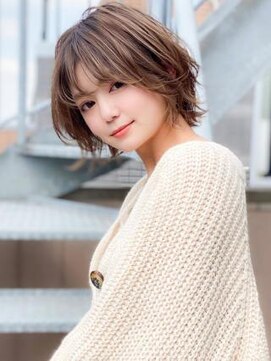 アグ ヘアー グラント 大田原店(Agu hair grant) 《Agu hair》スタイリングが可愛い★外ハネショート