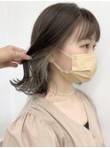 おしゃれインナーカラー♪グレージュ