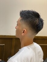 ヒロギンザバーバーショップ 神楽坂店(HIRO GINZA BARBER SHOP)&nbsp;スパイキーショート×スキンフェード