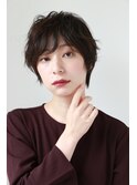 大人ニュアンスパーマショート