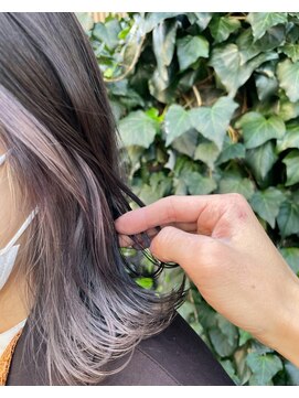 アクト 十条店(ACT) ラベンダーグレージュ/インナーカラー