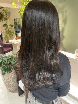 サラジュ 梅田店(SARAJU) saraju ヒラノ　アッシュブラウン　ロングレイヤー