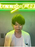 コンマヘア/センタ-パ-ト/ツイストスパイラル/スキンフェード