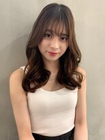 オリンテ バイ レシッド 表参道(orente by rcid)&nbsp;韓国くびレイヤー顔周りカット×髪質改善シアーショコラベージュ