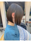 小顔ナチュラルボブ ココアベージュ【久保田夢美】横浜