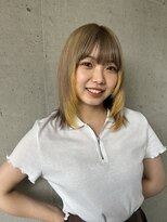 ヘアーデザイン アルエ(HAIR×design ARUE)&nbsp;yellow×アンブレラーカラー